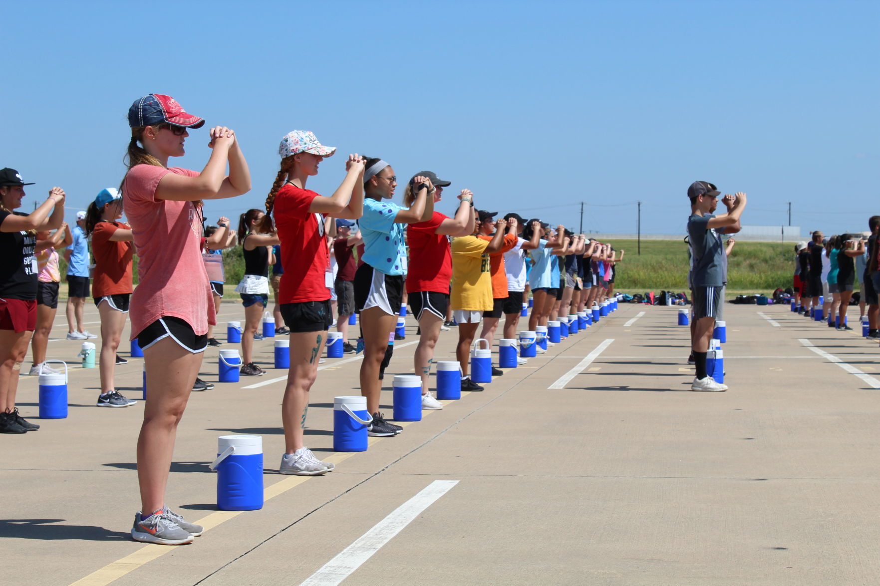 2019 RCHS Marching Band Summer Practice